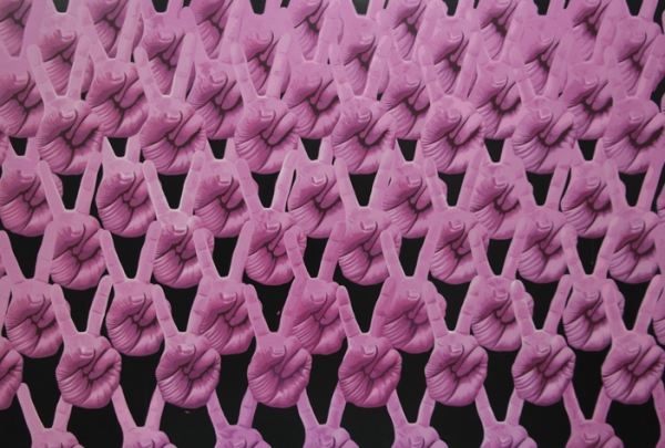 v arcylic on canvas 145*89 2020.