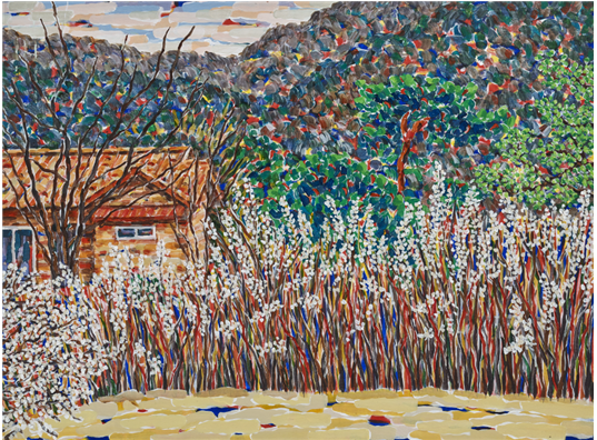 메이저 바카라 사이트의 깊이 (서후리, 양평) Acrylic on canvas 97 x 130.3cm / 2020.