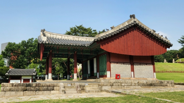 성종의 능(선릉)앞 정자각. 사진=바카라 에볼루션 칼럼니스트