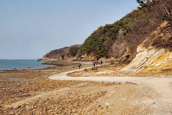 천북굴 따라길. 사진=바카라 토토 칼럼니스트