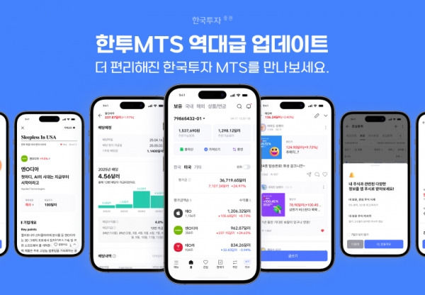 한투證, 해외투자 편의성 높이는 MTS 추가 기능 업데이트